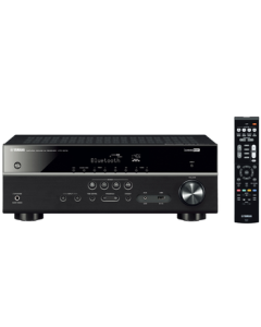 Yamaha HTR-3072 Audio System, Speakers, Home Theater 5.1-Channel AV Receiver, 4K, Dolby, DTS, Bluetooth, USB, Imported, Black