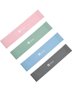 Keep Latex Fitness Resistance Band Yoga Dance Stretching Training Squat Shaping Booty Lift Leg Toner Blue/15lbs