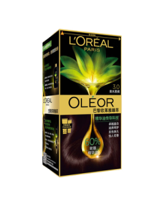 L'Oréal Excellence Creme Oil Hair Color 3.0 Dark Ash Brown for Men & Women, At-Home Hair Dye for Gray Coverage