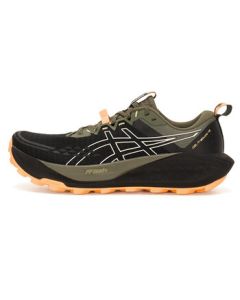 ASICS Men's GEL-TRABUCO 13 Low-Top Running Shoes - Black/Green - 41.5