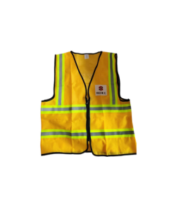 Quan An Jian Yellow Reflective Vest, Thickened Construction Work Vest, One Size (Please Specify Size When Ordering) 1 Piece