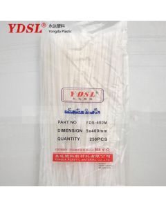 James Self-Locking Nylon Cable Ties Plastic Zip Ties 3*150mm 100pcs/Pack