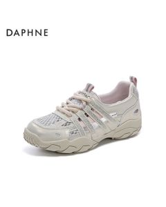 Daphne Rhinestone Training Shoes for Women, New Summer Hollow Mesh Sandals 4025101723 Hollow Pink 37