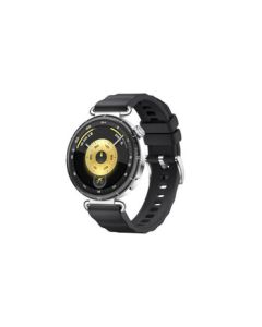 HUAWEI WATCH GT 6 (41mm) Phantom Black with Gunmetal Stainless Steel Case and Black Fluoroelastomer Strap