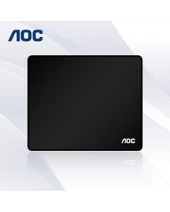 AOC Solid Color Series Gaming Mouse Pad Small/Medium Size 300*250*3mm Thick Stitched Edge Office Keyboard Computer Desk Mat Black M100