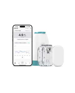 Silicon-Based Dynamic Enjoy Split-Type Continuous Glucose Monitor No Finger Pricking Mid-Autumn Gift 1+2 Continuous Glucose Monitoring System