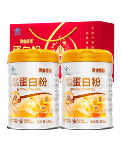Golden Partner Protein Powder for Boosting Immunity - Nutritional Supplement for Middle-Aged and Elderly with Whey, Ideal Gift for Post-Surgery Recovery and Mid-Autumn Festival Gift Box
