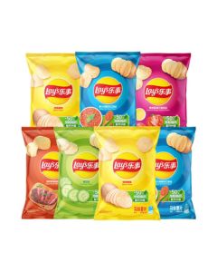 Lay's Potato Chips Mixed Flavors 40g*7 Pack Snack Gift Set 280g Casual Snacks PepsiCo Food