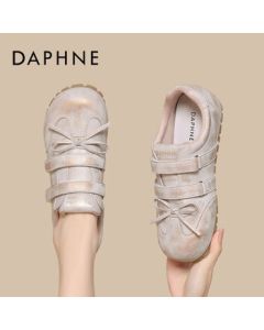 Daphne Women's Chunky Sneakers New Platform Casual Shoes with Hidden Heel 4025101125 Pink 38