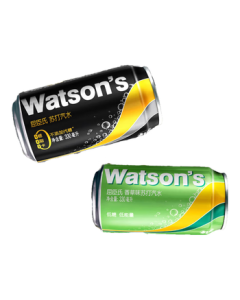 Watsons Soda Water Mixed Flavors 330mL*24 (20 Original + 4 Vanilla)