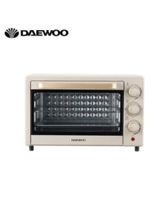 Daewoo (DAEWOO) Electric Oven DY-KX1801, 20L Multi-function Baking Oven for Home Use, Upgraded Version with Top and Bottom Heating Control, DY-KX1801, Hazelnut Brown