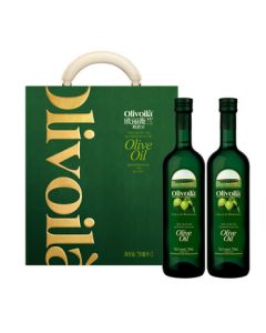 Bertolli Olive Oil Gift Set Cold Pressed Cooking Oil for Frying 750ml*2 Gift Box