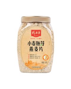 Jinglipei Brand Wheat Germ Oatmeal 1.18kg Instant Cereal (Can)