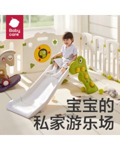 babycare Foldable Baby Slide for Home, Thickened Indoor Playground Slide for Kids