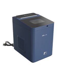 Bear Ice Maker, Small Household Ice Machine with Viewing Window, Fully Automatic Ice Maker, 6-Minute Quick Ice Making, Can Store 99 Ice Cubes, Model ZBJ-B01W1