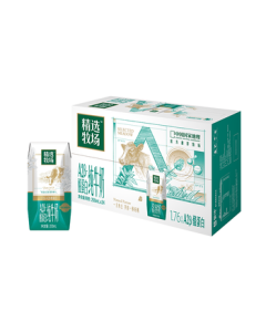 Mengniu Selected Pasture A2β-Casein Pure Milk 200ml*24 Boxes Nutritious Breakfast Mid-Autumn Festival Gift Box