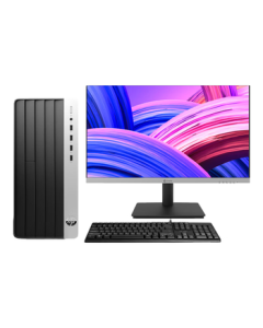HP Zhan 99 High-Performance Desktop Computer (13th Gen i5-13500, 16GB RAM, 1TB SSD) with 23.8" Eye-Care Large Screen for Business, Office, Education, and Productivity