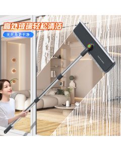 Jiabangshou Glass Cleaner High-Rise Window Triple-Purpose Dual-Sided Window Scraper Home Cleaning Tool