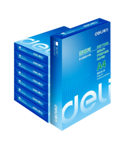 Deli Rhine A4 Printing Paper 80g 500 Sheets * 8 Packs per Box, Highly Rated Copy Paper, Double-Sided Thick Draft Paper, 4000 Sheets per Box 7414 [Top Purchase Choice]