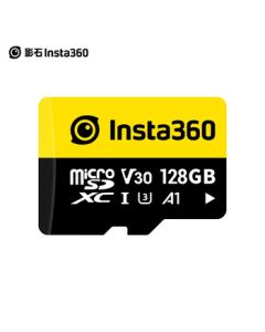 Insta360 Official Recommended Accessory 128GB SD Card [Compatible with All Models Except GO 3/GO 3S]