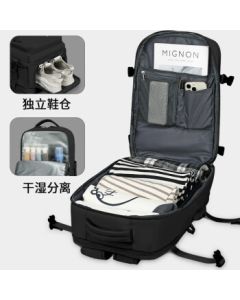 VICTORIATOURIST Backpack Travel Bag for Men, Multifunctional Luggage Bag with Wet-Dry Separation, Large Capacity Unisex Backpack for Business Trips and Travel