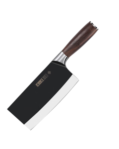 Zhang Xiao Quan Kitchen Knife - Sharp Chinese Chef's Knife for Slicing, Chopping Vegetables and Meat, Forged Stainless Steel Blade with Wooden Handle