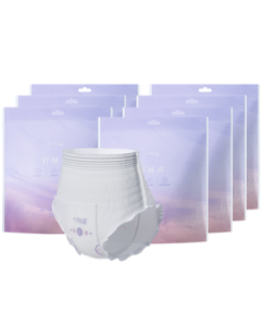 October Crystal Maternity Safety Pants, Overnight Period Panties for Women, Comfortable Sleep Pants, 14 Pieces, XL Size