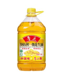 Luhua Edible Oil 5S Pressed First-Grade Peanut Oil 5L