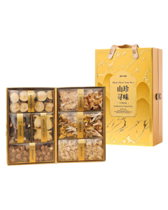 Lakeside Delicacy Mushroom Gift Box 650g - Boletus, Morel, Premium Dried Mushrooms, Mid-Autumn Festival Gift Box for Elders