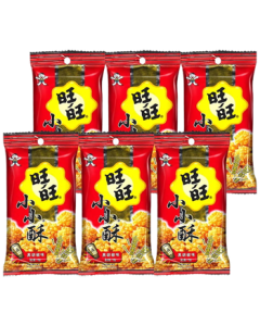 Want Want Snack Want Want Little Crisps Black Pepper Flavor 60g*8 Bags/Pack