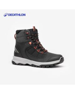 Decathlon Women's Winter Warm Hiking Shoes Mid-Cut Black 36-45 45946