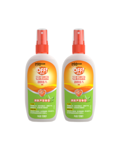 Raid European Protection Chikungunya Mosquito Repellent Spray 2 Bottles (Refreshing Aloe Vera 100ml*2) Floral Water Mosquito Repellent