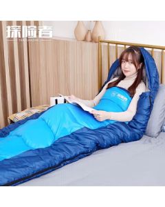 Explorer (TAN XIAN ZHE) Sleeping Bag for Adults - Outdoor Winter Thickened Warm Cotton Sleeping Bag for Spring, Autumn, Indoor Camping, and Nap Use with Dirt Protection