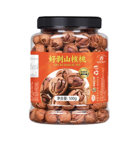 Shanweiqing Lin'an Walnuts 500g Fresh Hand-Cracked Small Walnuts Creamy Flavor Daily Nuts Roasted Snacks for Pregnant Women