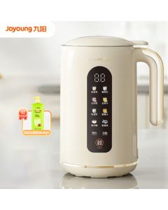 Joyoung Soymilk Maker + Free Dish Soap (Single Shipment) - Wall-breaking, No-filter, Timer Setting, Multi-functional Household Blender for Milk Tea and Baby Food, Juice Extractor, Food Processor DJ10X-D370