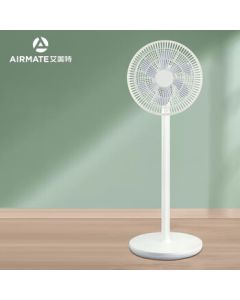 AIRMATE Electric Fan with Wide-Angle Airflow, 3-in-1 Floor Fan LPF07 White