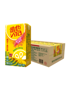 Vitasoy Ceylon Style Lemon Flavored Tea Drink 250ml*24 Boxes - Premium Ceylon Black Tea, Mid-Autumn Festival Gift