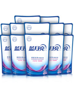Blue Moon Deep Clean Laundry Liquid Refill Pack, Lavender Scent, 500g*12