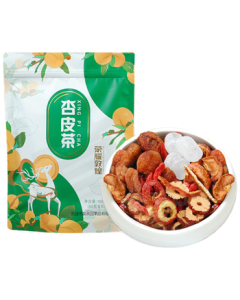 MoYuan Gansu Specialty Apricot Peel Tea Pack 480g Bag (60g*8 Packs) Apricot Peel Water Ingredient Eight-Treasure Tea Flower & Fruit Tea