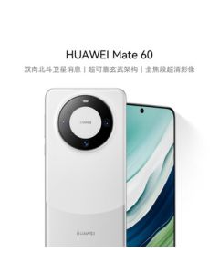 HUAWEI Mate 60 12GB+512GB White Sand Silver | Ultra-Reliable Xuanwu Architecture | HarmonyOS Smartphone