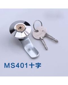 BALWYN Distribution Box Lock Latch Lock Network Cabinet Meter Box Lock MS401 Cross Key with 10 Sets of Matching Keys