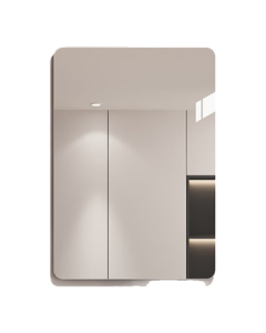 Xiaojiangcai High-Definition Bathroom Mirror Wall-Mounted Vanity Mirror Frameless Toilet Mirror 50*70