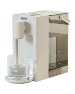Buydeem (Buydeem) 3L Instant Hot Water Dispenser for Home and Office, Desktop Tea/Coffee/Milk Maker, Smart Water Kettle with Adjustable Temperature, Truffle White DS95