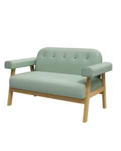 Manluolu Solid Wood Milk Tea Shop Table and Chairs, Cafe Sofa, Minimalist Fresh Leisure Meeting Reception Double Booth Table