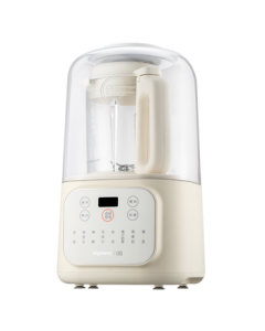 Joyoung Low-Noise Blender, Household Fully Automatic Soymilk Maker, Quiet Juicer and Food Processor, 1.2L Compact Mini Blender for 2-3 People, Multi-Grain Blender P199