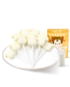 Liangpin Shop Milk High-Calcium Stick 50g - Little Fairy Kids Snack Colostrum Milk Lollipop Milk Tablet Candy Leisure Snack