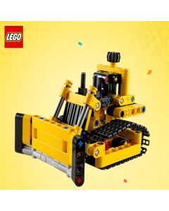 LEGO 42163 Heavy-Duty Bulldozer Technic Vehicle Model Building Blocks Toy Valentine's Day Gift