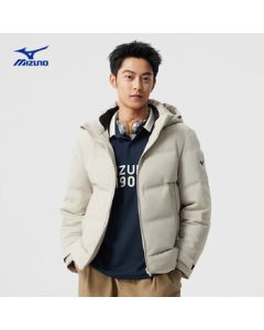 Mizuno (MIZUNO) ESSENTIAL Series Unisex Hooded Windproof Water-Repellent Down Jacket Size 0XL