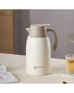 TOMIC Double-Layer Stainless Steel Thermos Flask TZD70021 White 2000ml