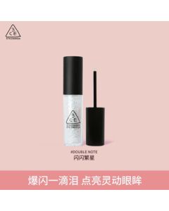 3CE Liquid Glitter Eyeshadow DOUBLENOTE Sparkling Starry Sky Shimmer Birthday Gift Mid-Autumn Festival Present